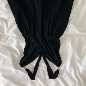 Rachel Rachel Roy black wide-leg jumpsuit